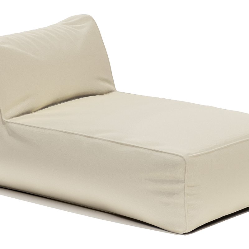 méridienne pour l'intérieur et l'extérieur ignifugée M2 beige